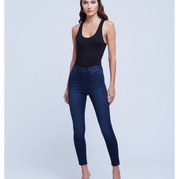 L'agence Margot Skinny High Rise Jean In Marino Blue - Picture 1 of 11